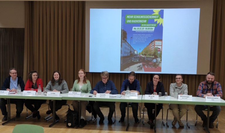 Veranstaltung Schulwegsicherheit und Radverkehr in der Nachtweide